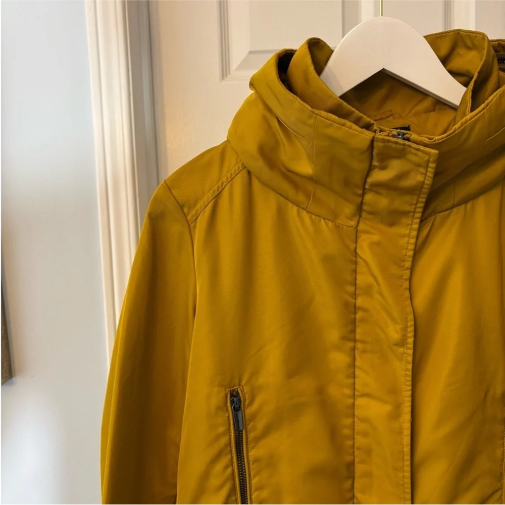 Zara Yellow Peplum Utility Jacket Size Small - Picture 5 of 12